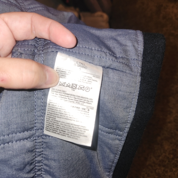 Gap men's wool sz large tall coat - Picture 6 of 6